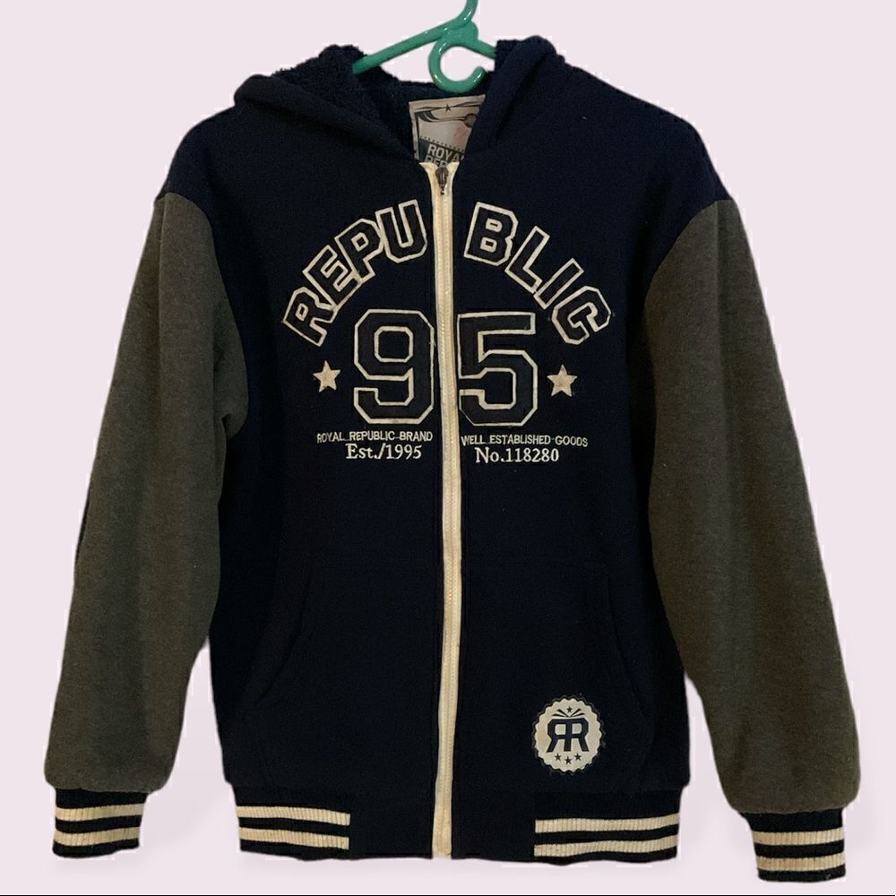 Royal Republic Boys Youth Lined Hoodie Heavy
